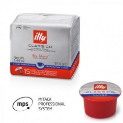 Kафе на капсули illy  MPS Lungo 15 бр.