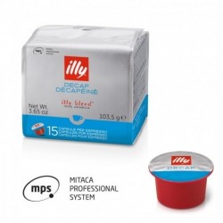 Kафе на капсули illy  MPS без кофеин 15 бр.