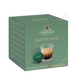 Кафе на капсули Garibaldi „Gusto Oro“ 16 бр.
